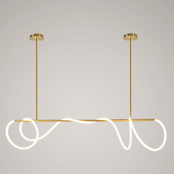 Modern Flexible Dining Chandelier Light Modern Dining Room Pendant Light Fixture