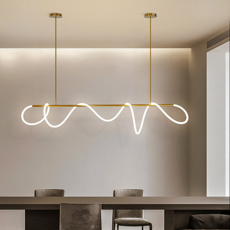 Modern Flexible Dining Chandelier Light Modern Dining Room Pendant Light Fixture