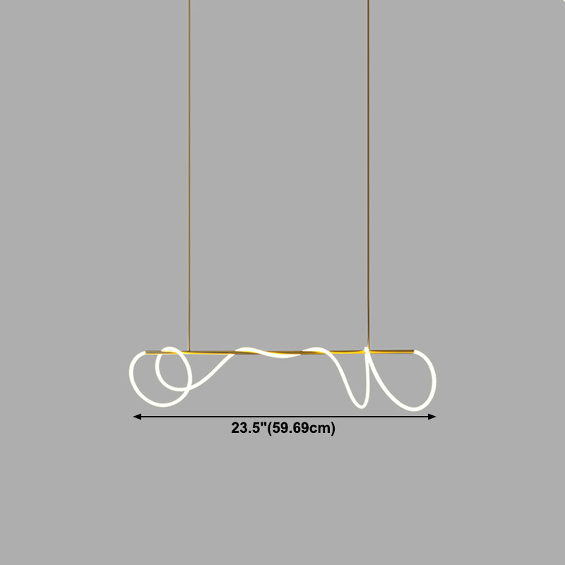 Modern Flexible Dining Chandelier Light Modern Dining Room Pendant Light Fixture