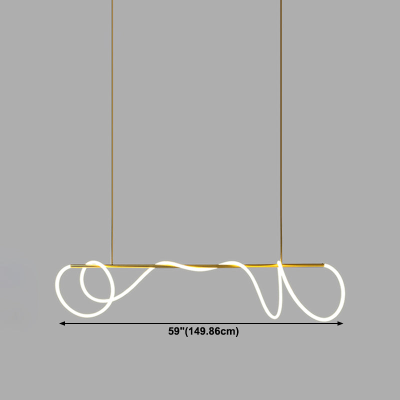 Modern Flexible Dining Chandelier Light Modern Dining Room Pendant Light Fixture