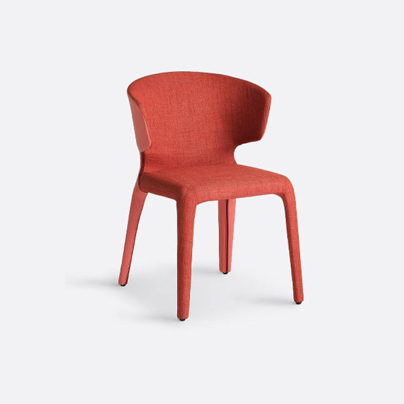Chaise de salle à manger en métal moderne, bras à oreilles, chaise simple pour usage domestique