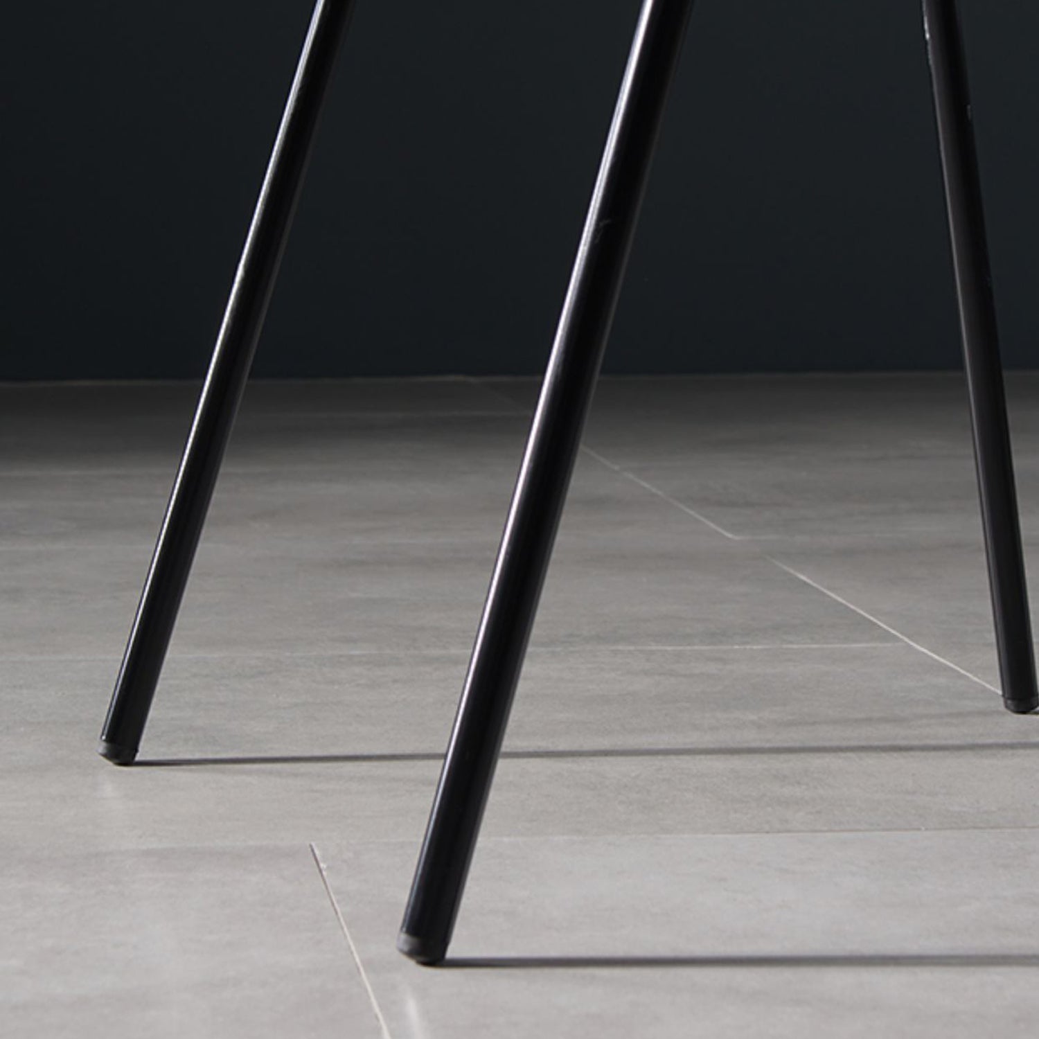 Chaises de salle à manger de style industriel, chaises d'appoint avec bras de cuisine et pieds en métal