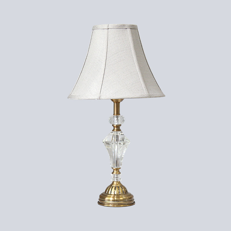 Large étude d'étude de la lampe moderniste tissu 1 livre de lecture de tête Lumière en blanc pour l'étude