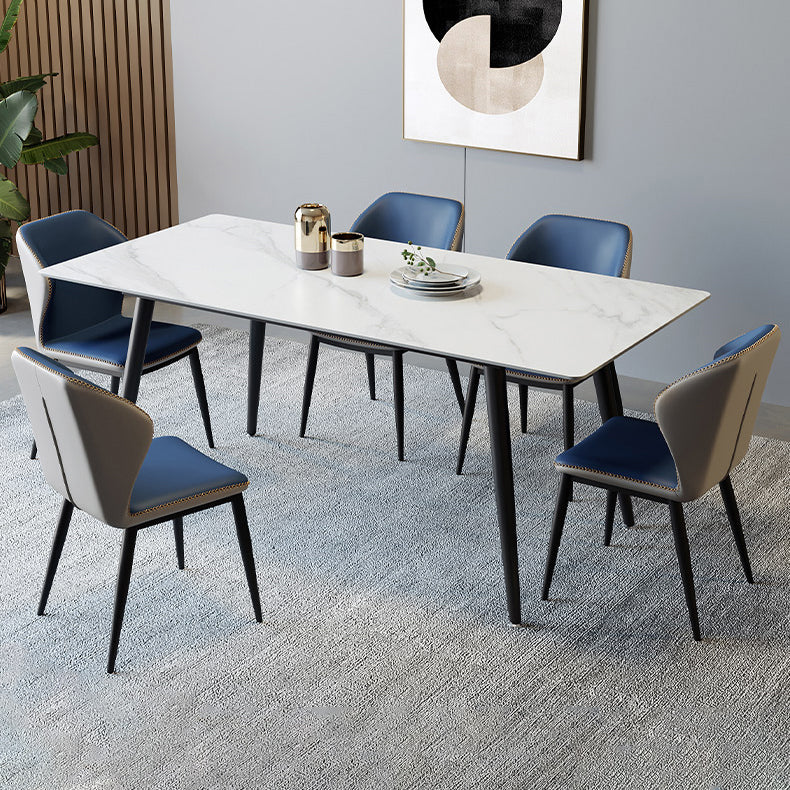 Rectangle Dining Site Table Simplicity Style Dining Room Collection with 4-foot