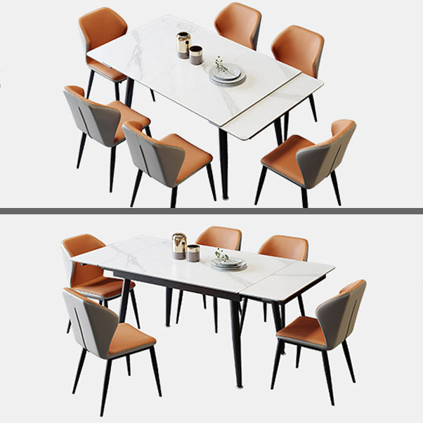 Rectangle Dining Site Table Simplicity Style Dining Room Collection with 4-foot