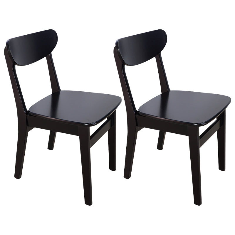 Silla auxiliar de comedor tapizada escandinava Silla de comedor con respaldo abierto