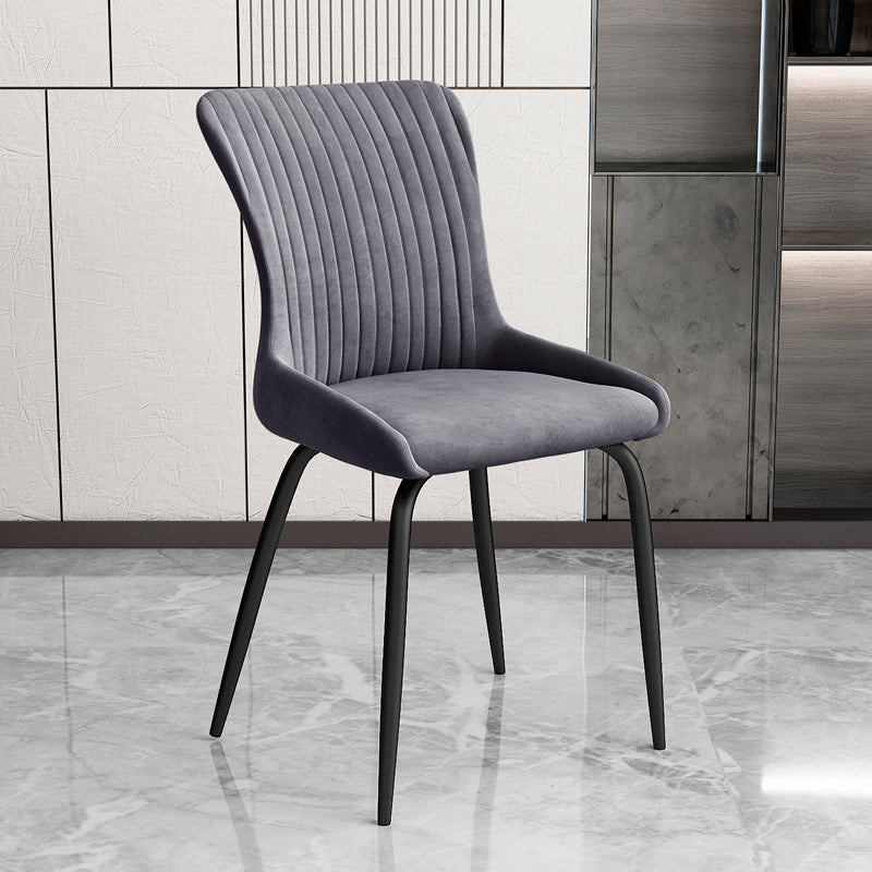Metalen stoelen in industriële stijl Set stevige rugarm keuken eetstoelen