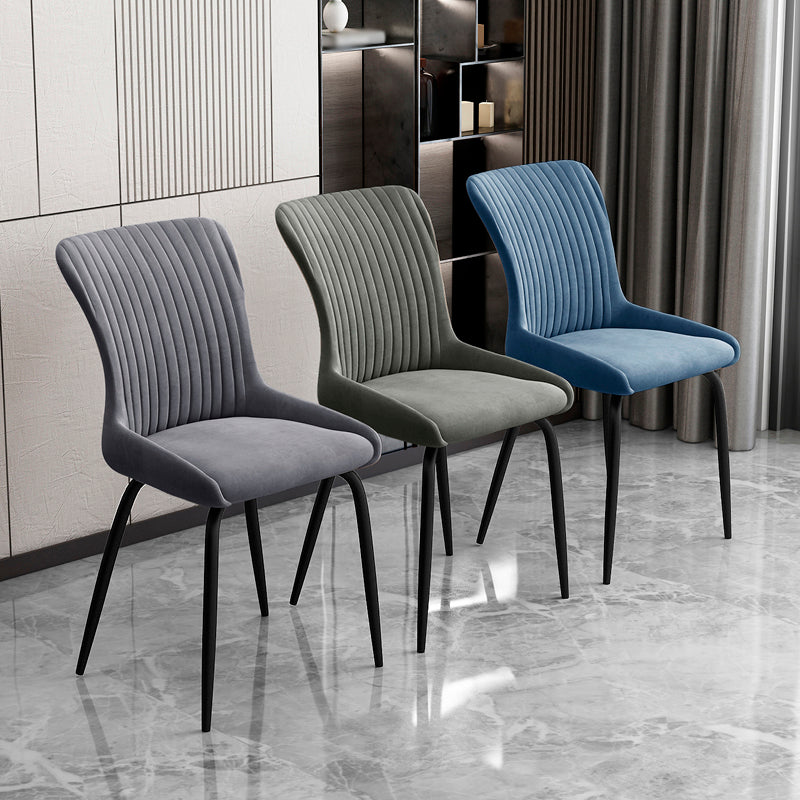 Metalen stoelen in industriële stijl Set stevige rugarm keuken eetstoelen