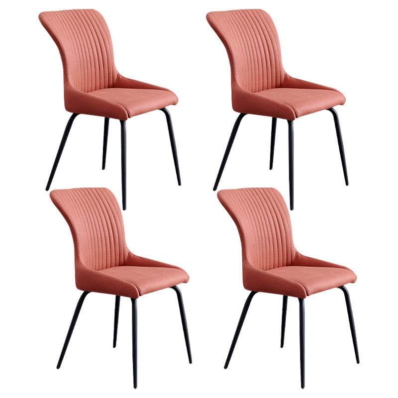 Metalen stoelen in industriële stijl Set stevige rugarm keuken eetstoelen