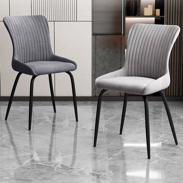 Metalen stoelen in industriële stijl Set stevige rugarm keuken eetstoelen