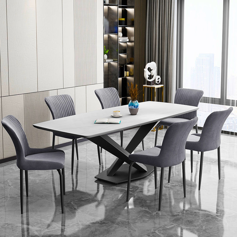 Metalen stoelen in industriële stijl Set stevige rugarm keuken eetstoelen