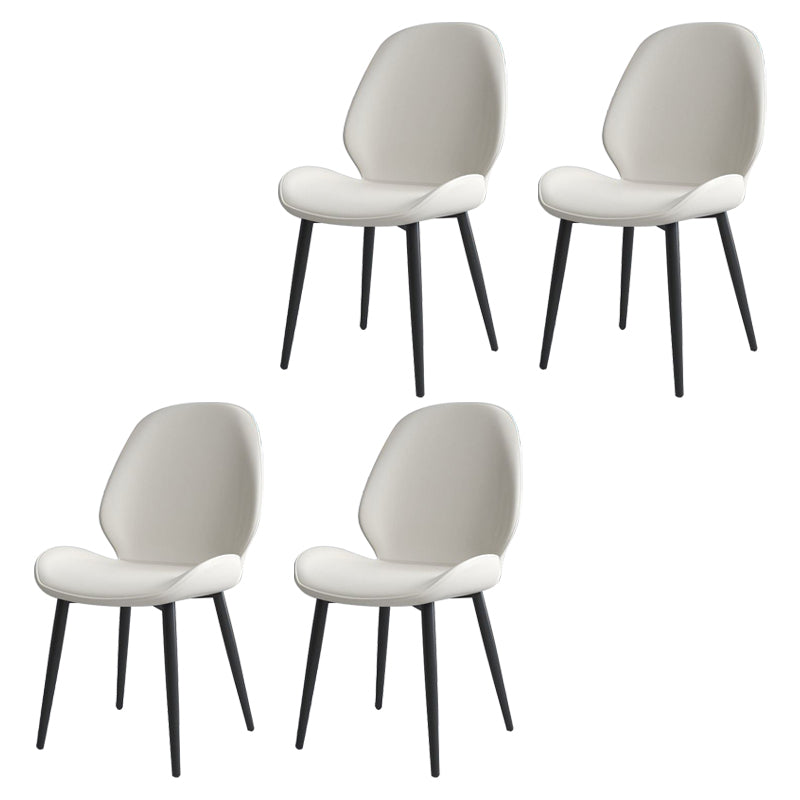 Chaise latérale tapissée moderne de restaurant finition mate chaise de salle à manger à oreilles