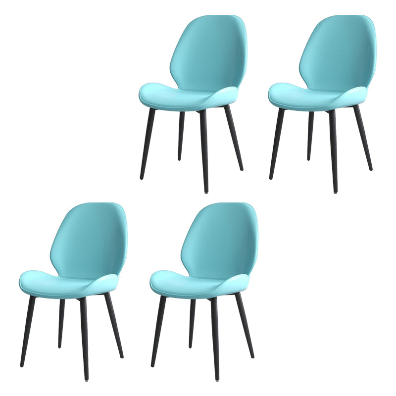Chaise latérale tapissée moderne de restaurant finition mate chaise de salle à manger à oreilles