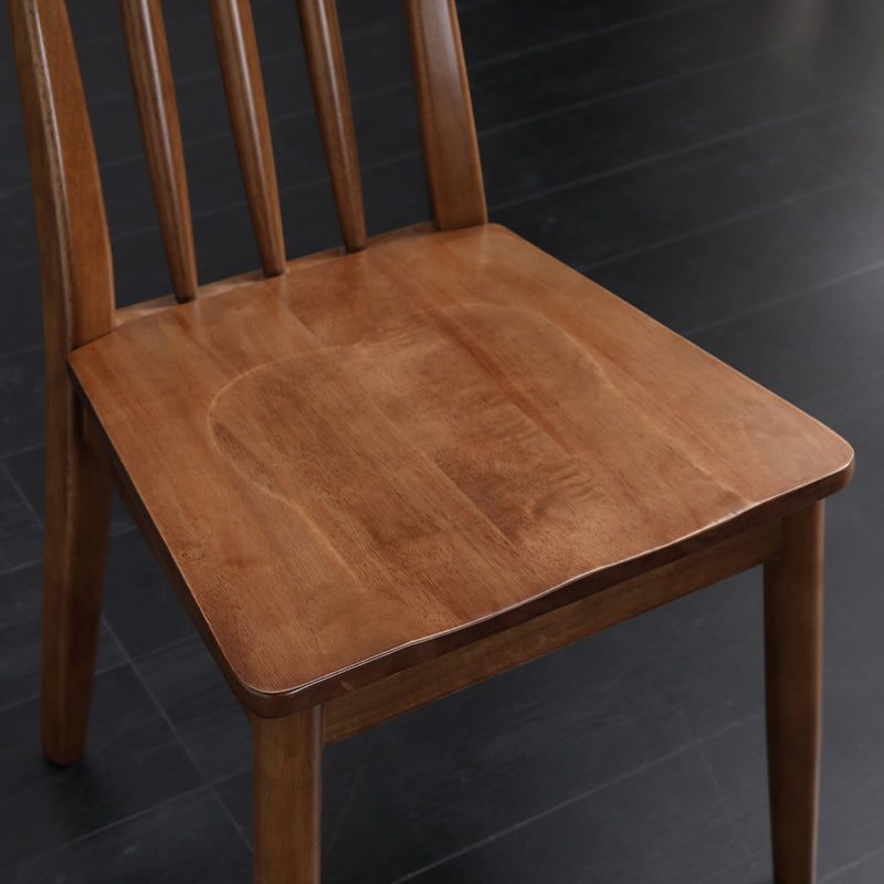 Sillas de comedor estilo moderno Sillas de comedor sin brazos con patas de madera