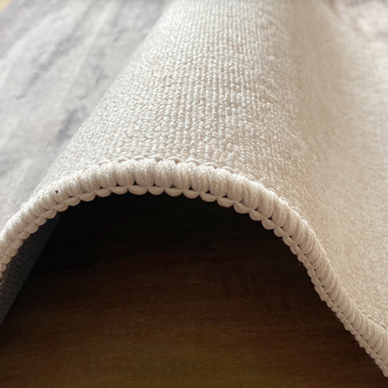 Geometría informal alfombra de poliéster de alfombra de alfombra estampada alfombra resistente a las manchas para la decoración del hogar