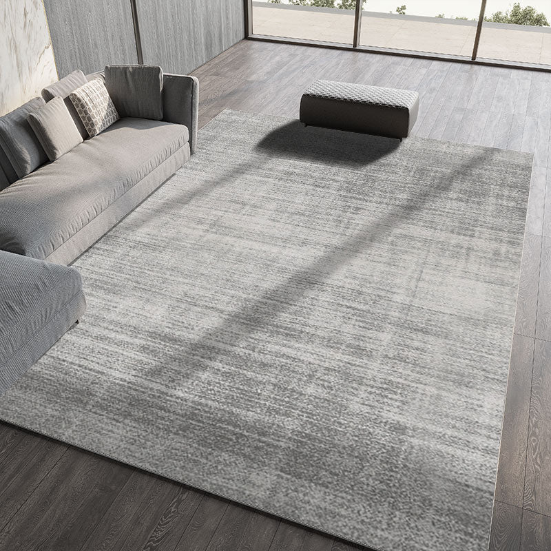 Minimalist Geometry Print Area Carpet Polyester Indoor Rug Non-Slip Backing Area Rug for Living Room