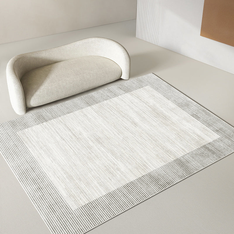 Trendy Rectangle Print Indoor Rug Polyester Carpet Non-Slip Backing Area Rug for Home Decoration