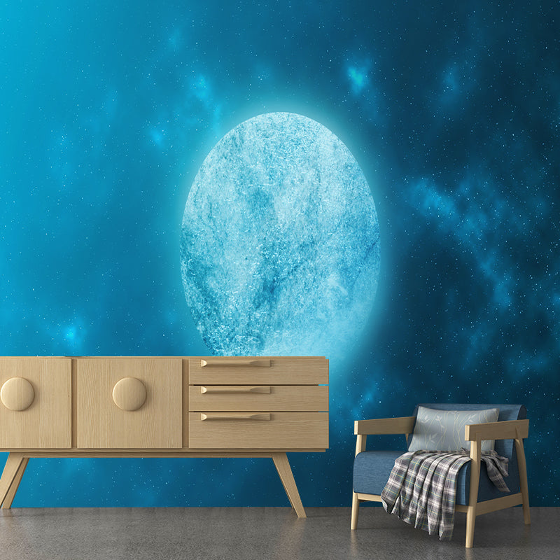 Outer Space Mural Stain Resistant Wall Art for Living Room, Made to Measure