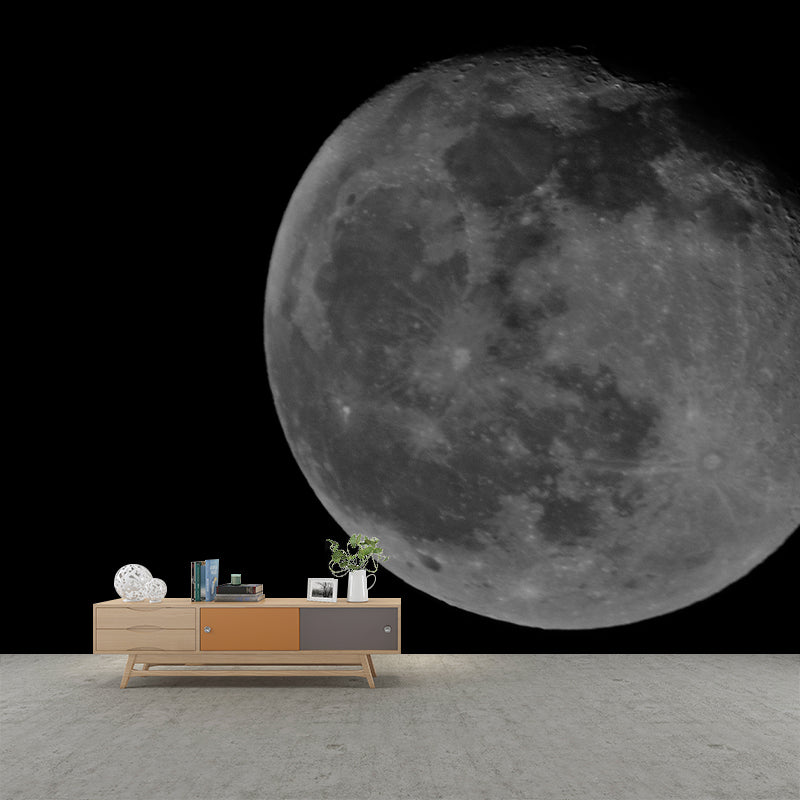 Modern Outer Space Mural Stain Resistant Wall Art for Living Room Sitting Room