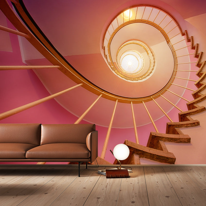 Tunnel Extension Wall Mural Mildew Resistant Wallpaper for Dining Room Bedroom