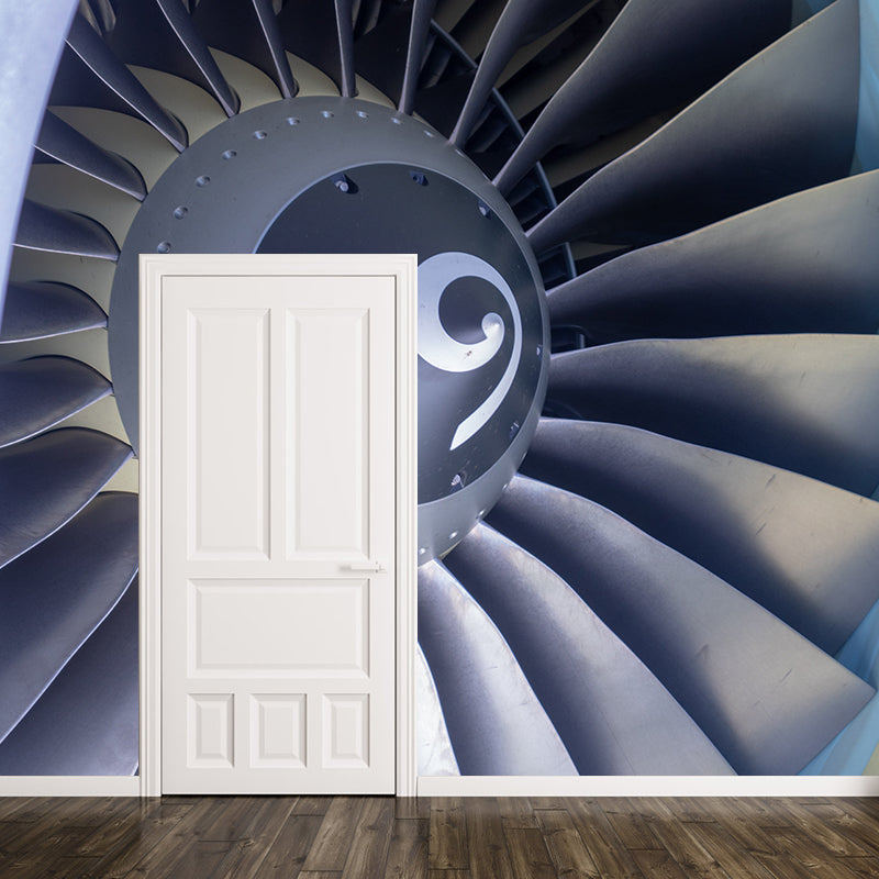 Tunnel Extension Wall Mural Mildew Resistant Wallpaper for Dining Room Bedroom