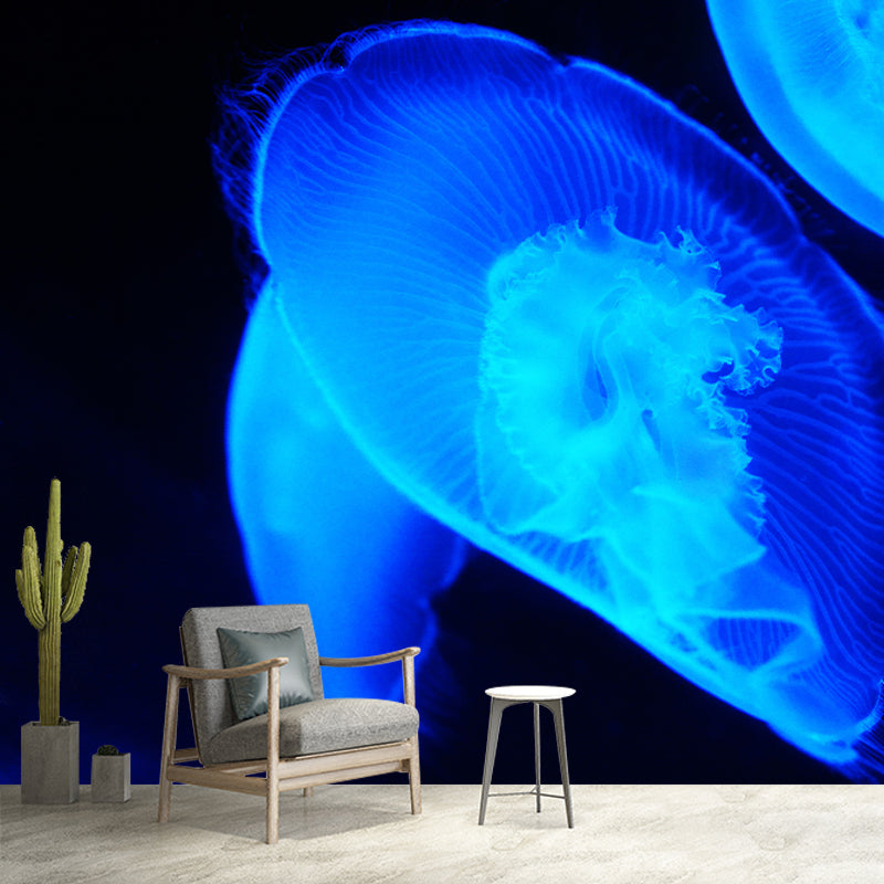Undersea Creatures Wall Covering for Bedroom Home Wall Decor, Moisture Resistant