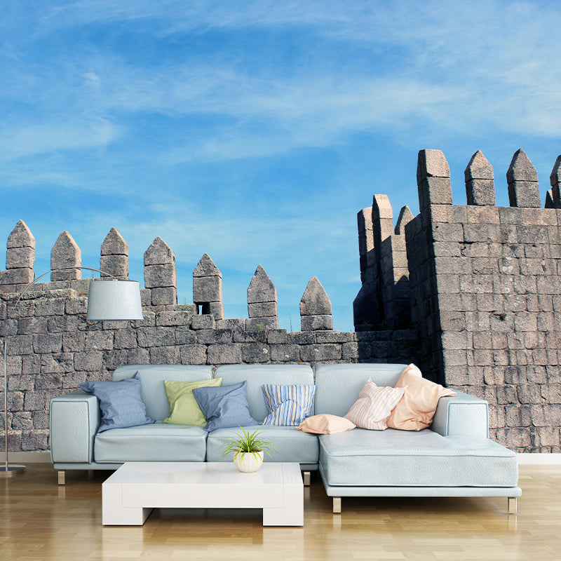 Contemporary Photography Style Building Mural Mildew Resistant for Wall Decor