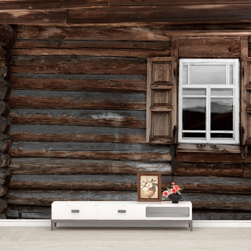 Contemporary Photography Style Building Mural Wallpaper Mildew Resistant for Decoration