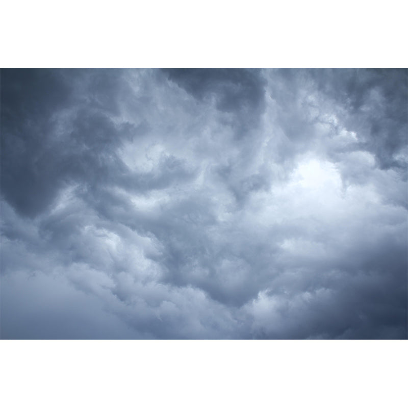 Cloud Sky Photography Style Sky Mural Wallpaper Mildew Resistant Wall Art