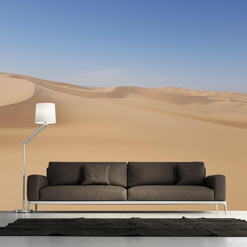 Home Decor Contemporary Photography Style Desert Mural Mildew Resistant