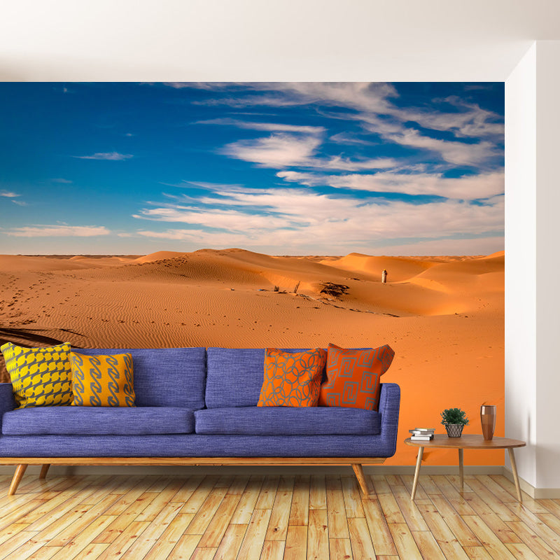 Home Decor Contemporary Photography Style Desert Mural Mildew Resistant