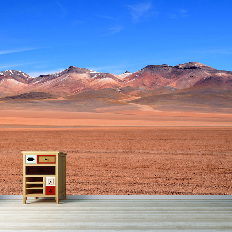 Contemporary Photography Style Desert Mural Wallpaper Mildew Resistant for Room