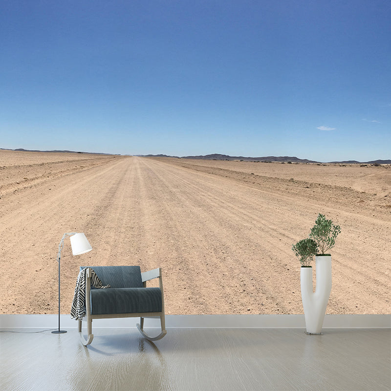 Mural Wallpaper Contemporary Photography Style Desert Mildew Resistant for Home Decor