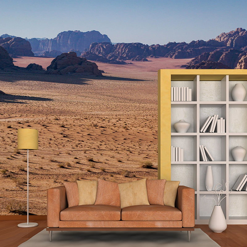 Mural Wallpaper Contemporary Photography Style Desert Mildew Resistant for Home Decor