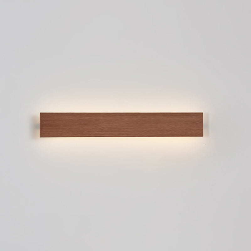 Linear Shape Metal Wall Light Modern Style Single Light Wall Mounted Light Fixture