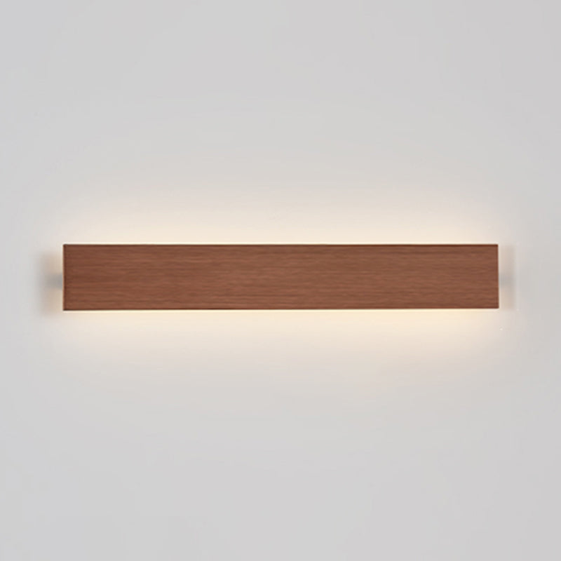 Linear Shape Metal Wall Light Modern Style Single Light Wall Mounted Light Fixture