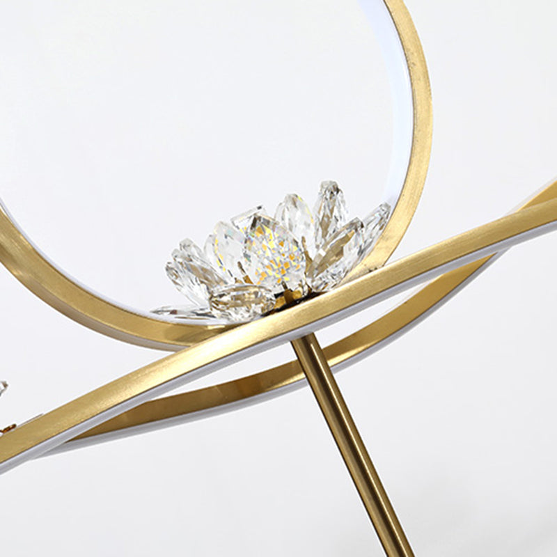 8 Light Linear Island Lighting Fixtures Contemporary Metal Island Pendants in Gold