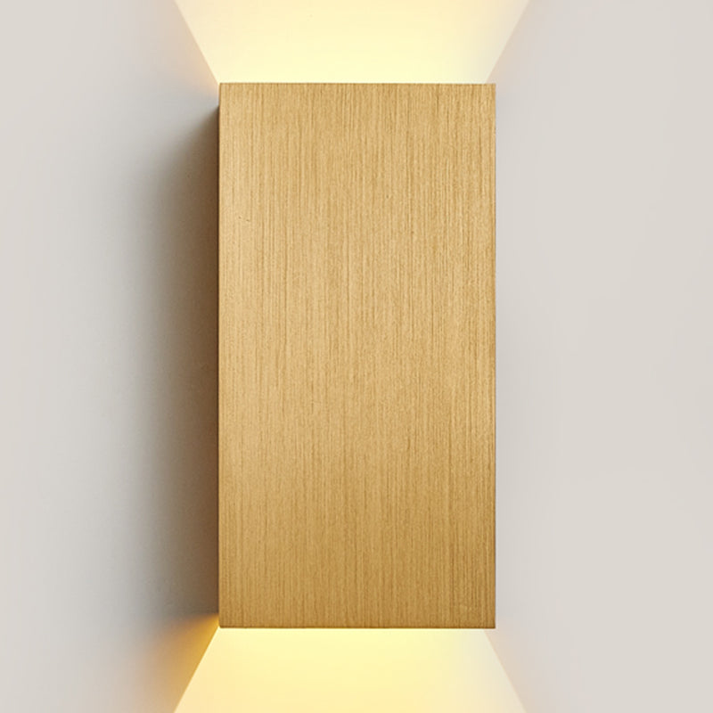 Quadratische Form Metallwand Licht moderner Stil 2 Leichter Wandhalterung Leuchte