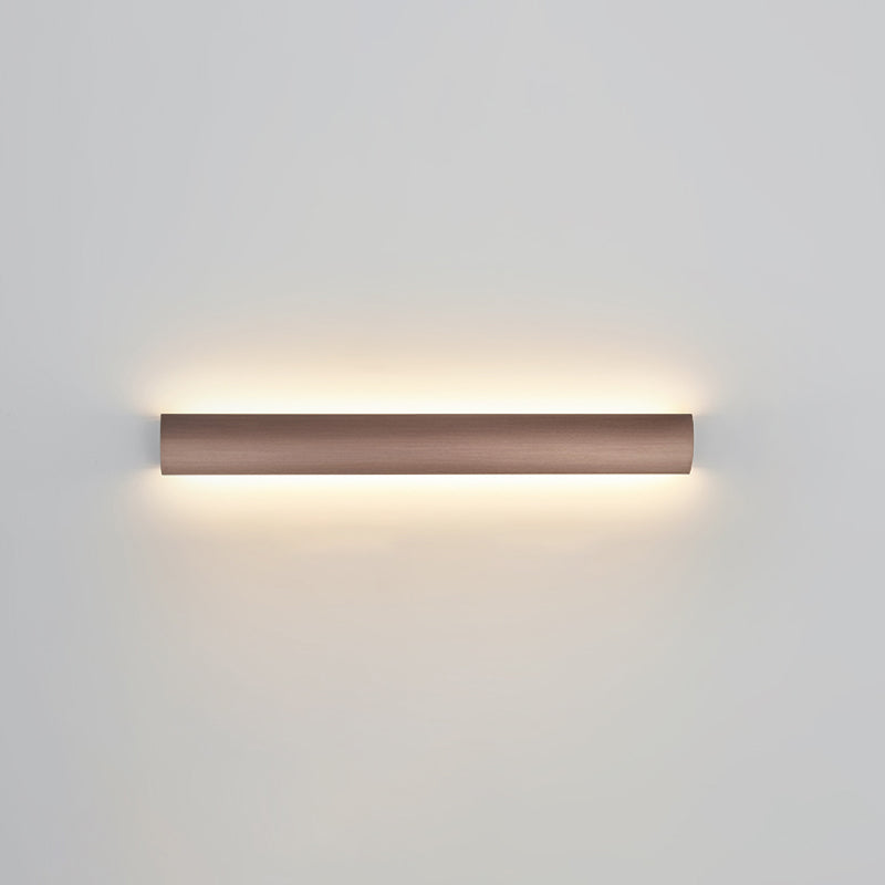 Linear Shape Metal Wall Light Modern Style 1-Light Wall Mounted Lighting
