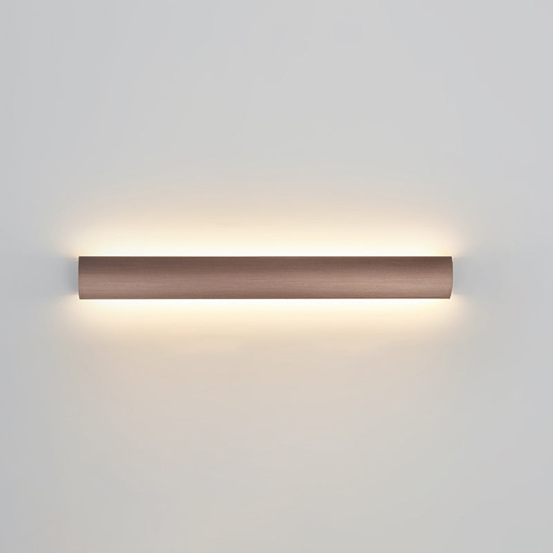 Linear Shape Metal Wall Light Modern Style 1-Light Wall Mounted Lighting