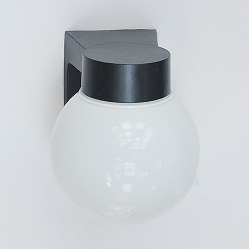 Kugelform Glaswand Licht moderner Stil 1 Leicht Wandmontaged Beleuchtung