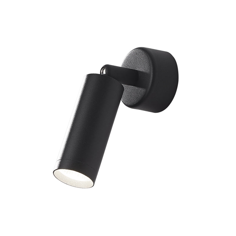 Half Cylinder Metal Reading Wall Light Modern 1 Light Wall Mount Light Fixture