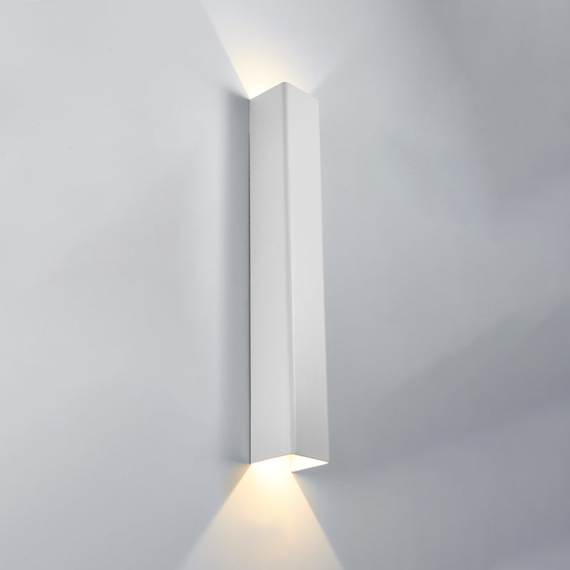 Quadratische Schatten Metallwand Licht moderne 2 Lights Wandmontage Beleuchtung