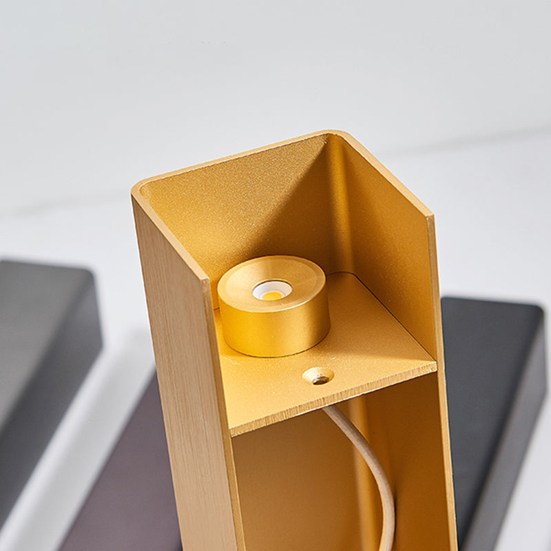 Quadratische Schatten Metallwand Licht moderne 2 Lights Wandmontage Beleuchtung