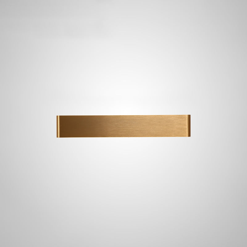 Square Shape Metal Wall Light Modern Style 1 Light Wall Mount Light Fixture