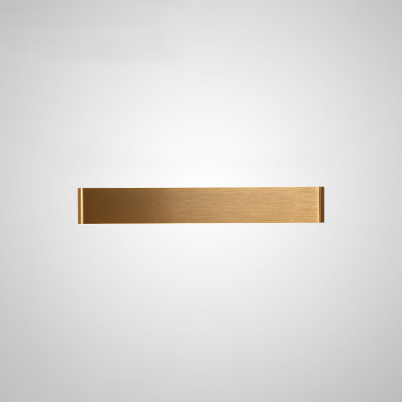 Square Shape Metal Wall Light Modern Style 1 Light Wall Mount Light Fixture