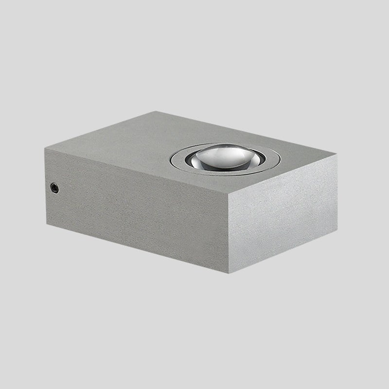 Square Shape Metal Wall Light Modern Style Multi Lights Wall Mount Light Fixture