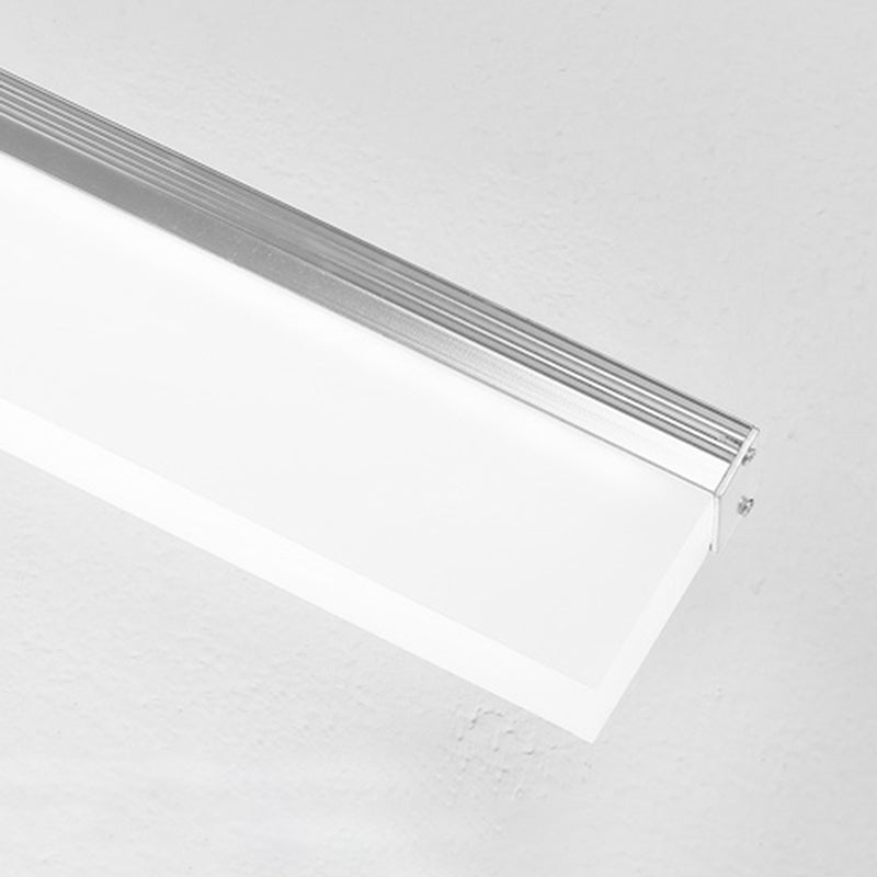 Metall Lineare Eitelkeitsbeleuchtung zeitgenössischer Stil 1 Licht Waschtischleuchten