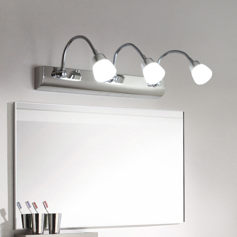 Metal Linear Vanity Lighting Contemporary Style Multi Lights Vanity Sconce Lights