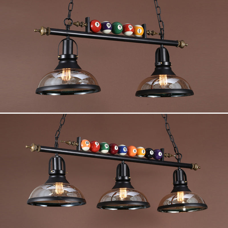 American Style Metal Chandelier Multi Light Hanging Light for Billiard Shop